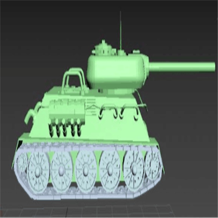 细水乡充气军用坦克模型